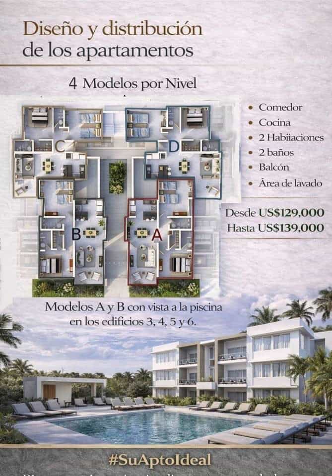 WhatsApp Image 2026-06-17 at 11.29.15 AM Venta: Apartamento 2 habs en White Sands, Bávaro – Punta Cana. (Cerca de la playa y zonas turísticas).